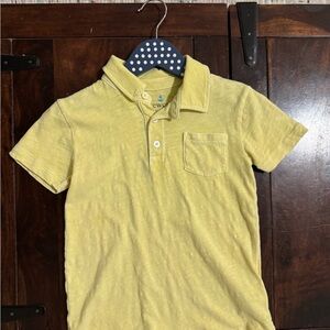 Crewcuts Sunny Yellow Polo with Chest Pocket